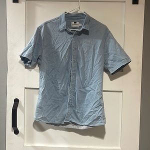 Denim Throw Over Shirt